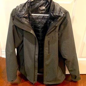 Mens North Face 2 in 1 jacket